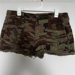 Denim & Supply Ralph Lauren Camouflage Cargo Shorts